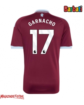 Aston Villa Alejandro Garnacho #17 Tricou Fotbal Replică 2026-27 Barbati Acasa Aston Villa Alejandro Garnacho #17 Tricou Fotbal Replică 2026-27 Barbati Acasa